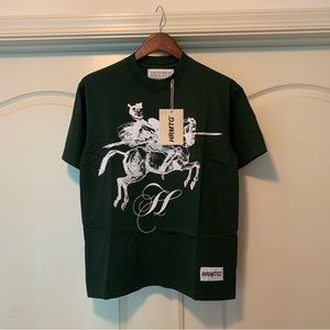 HRMTG x Jack B Wiese knight shirt Ivy green small